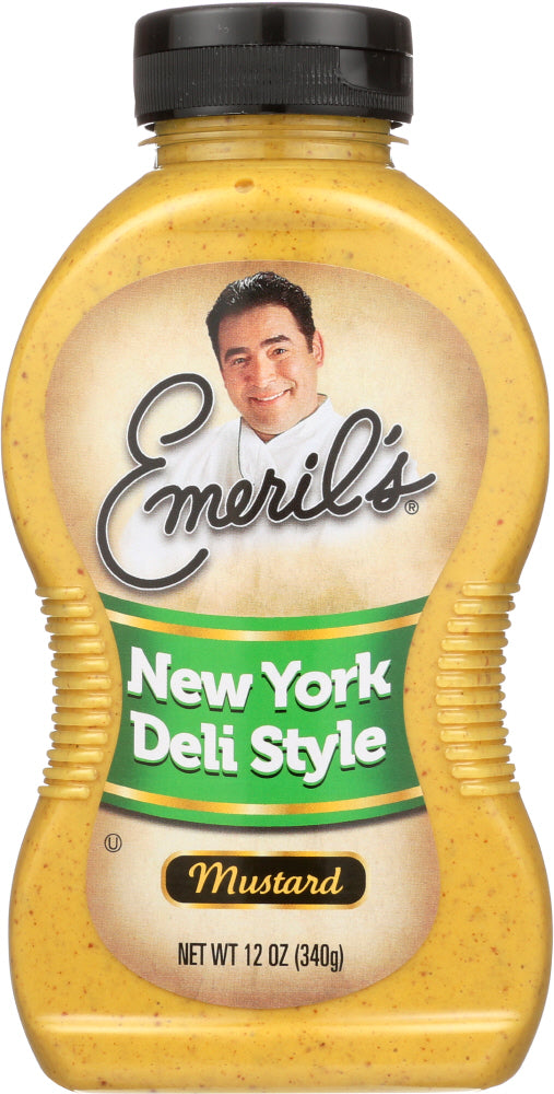 EMERILS: New York Deli Style Mustard, 12 oz - No Brand For Less 