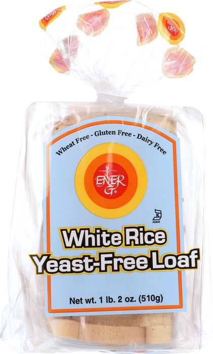 ENER G FOODS: Bread Rice White Yeast-Free, 19 oz