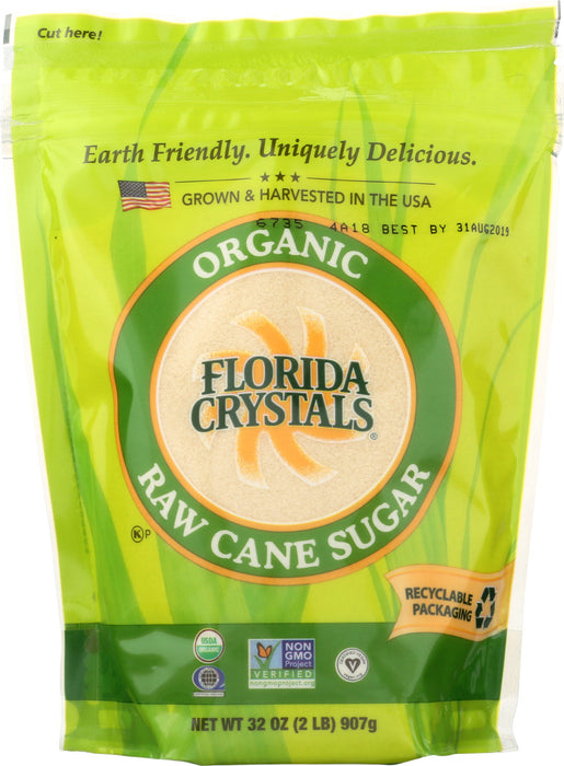FLORIDA CRYSTALS: Sugar Cane Organic, 2 lb