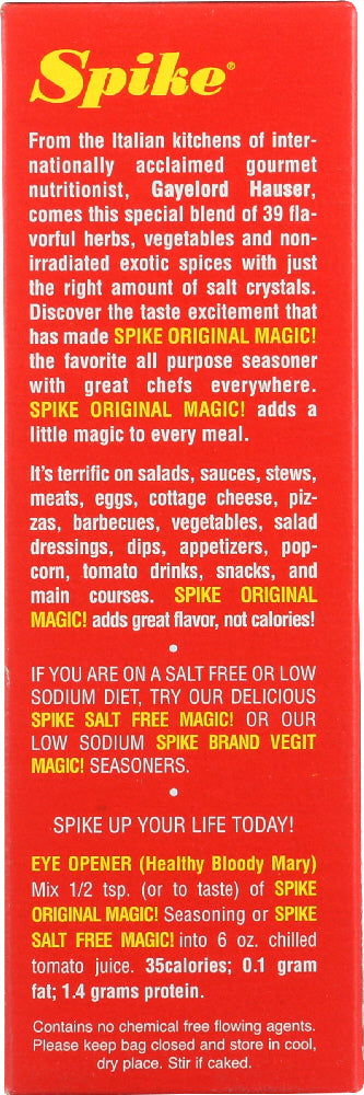 SPIKE: Original Magic All Purpose Gourmet Natural Seasoning, 14 oz