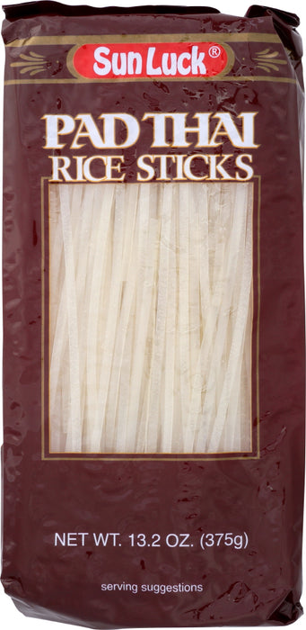 SUN LUCK: Pad Thai Rice Sticks, 13.20 oz