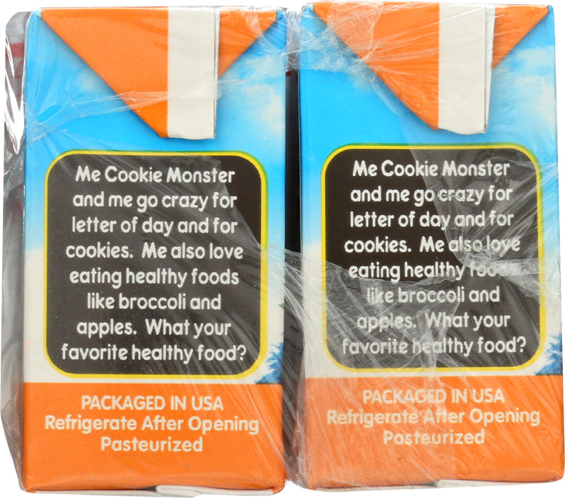 APPLE & EVE: Sesame Street Cookie Monster's Orange Tangerine, 125 ml