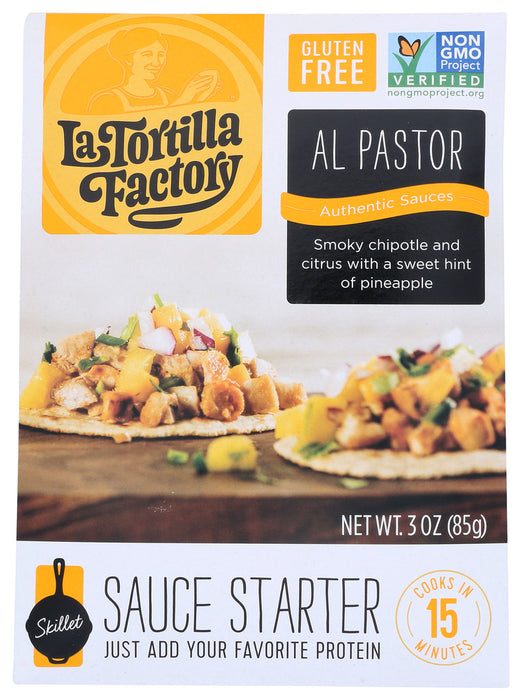 LA TORTILLA FACTORY: Cooking Sauce Al Pastor, 3 oz