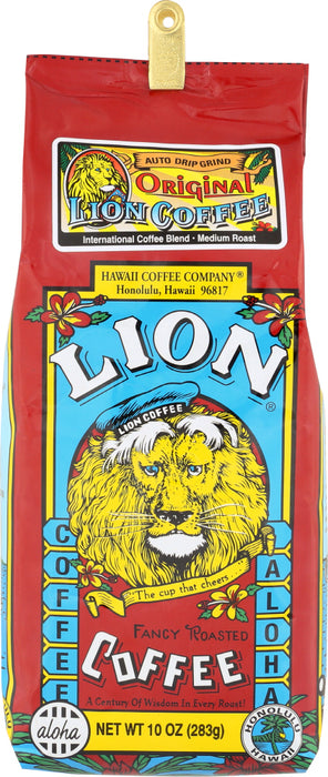 LION COFFEE: Coffee Original, 10 oz