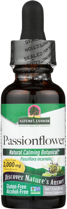 NATURE'S ANSWER: Passionflower Alcohol-Free 2,000 Mg, 1 Oz