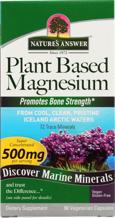 NATURES ANSWER: Plant Based Magnesium, 90 vc