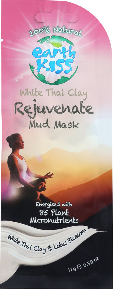 EARTH KISS: Mask Mud Thai Clay Rejuvenate, .59 Oz - No Brand For Less 