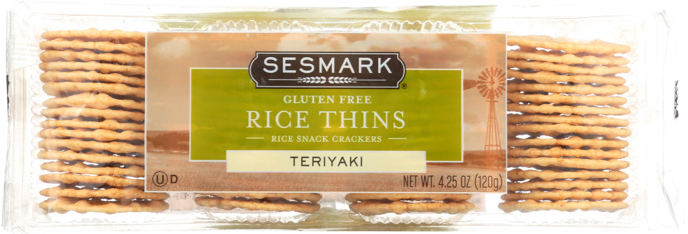 SESMARK: Rice Thins Teriyaki, 4.25 oz