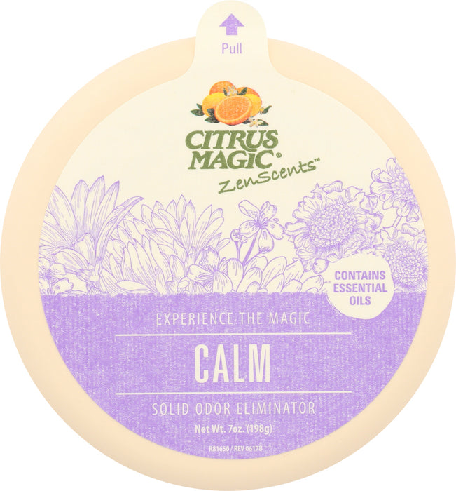 CITRUS MAGIC: Solid Air Freshener Calm, 7 oz