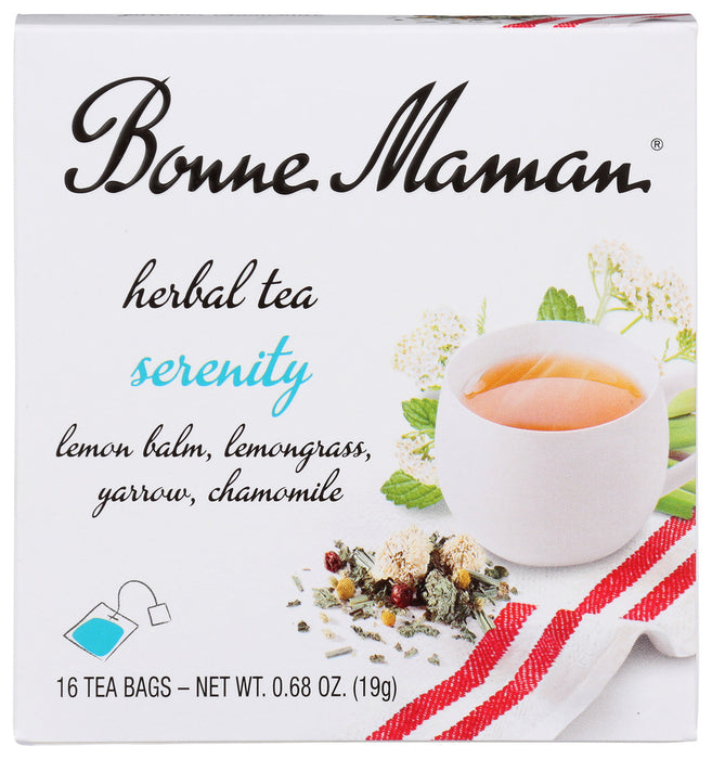 BONNE MAMAN: Tea Herbal Serenity 16Bg, 0.68 oz