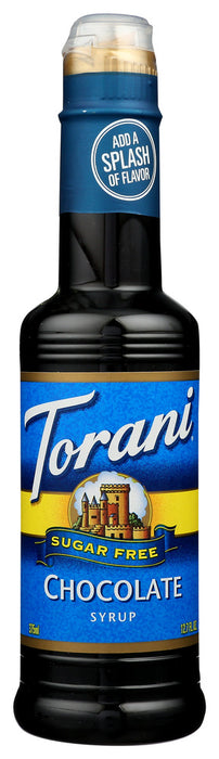 TORANI: Chocolate Syrup Sugar Free, 12.7 fo