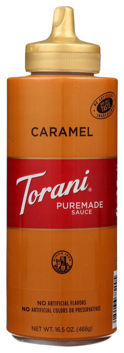TORANI: Caramel Sauce, 16.5 Oz