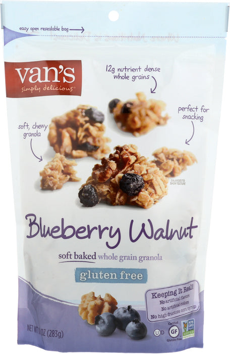 VANS: Blueberry Walnut Granola, 10 oz