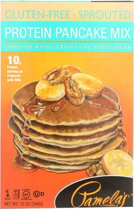 PAMELAS: Mix Pancake High Protein, 12 oz