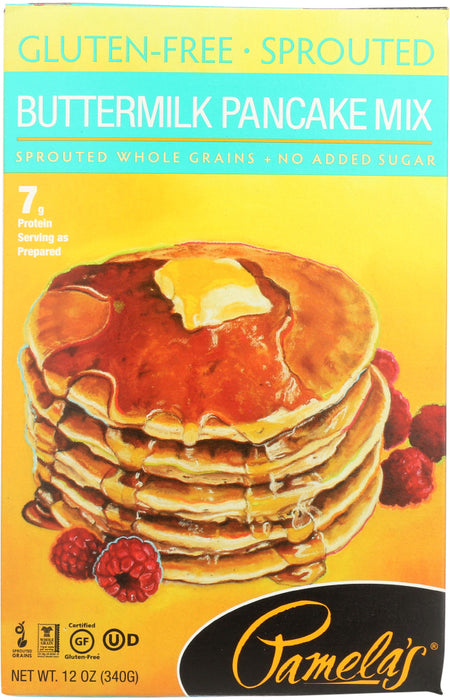 PAMELAS: Buttermilk Pancake Mix, 12 Oz