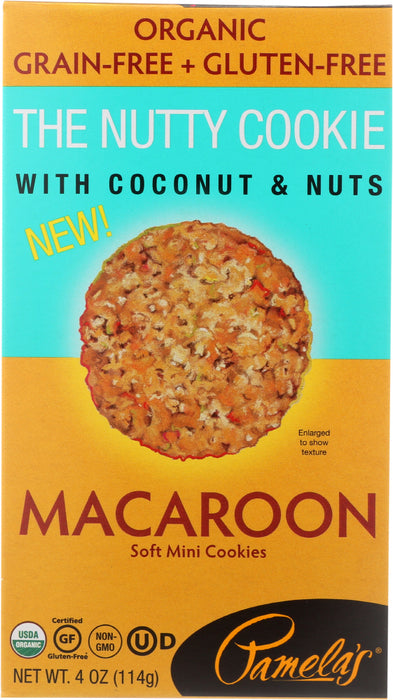 PAMELAS: The Nutty Cookie Macaroon, 4 Oz