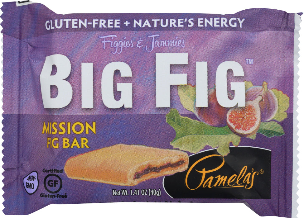 PAMELAS: Big Fig Mission Fig Bar, 1.41 Oz