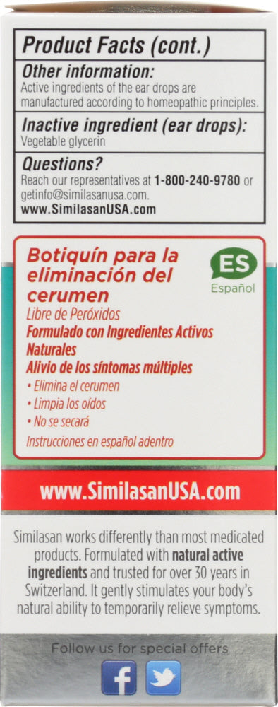 SIMILASAN: Ear Wax Removal Kit, 1 ea