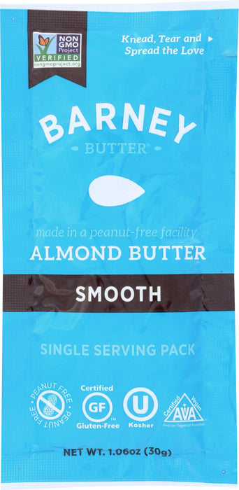 BARNEY BUTTER: Almond Butter Smooth Snack Pack, 1.06 oz