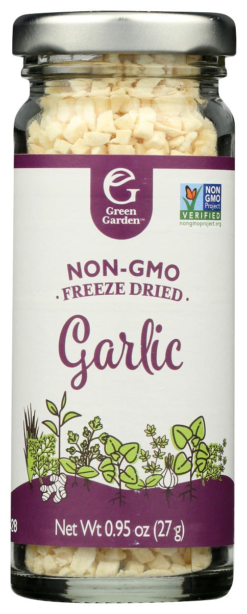 GREEN GARDEN: Ssnng Herb Grlc Frz Dried, 108 ml - No Brand For Less 
