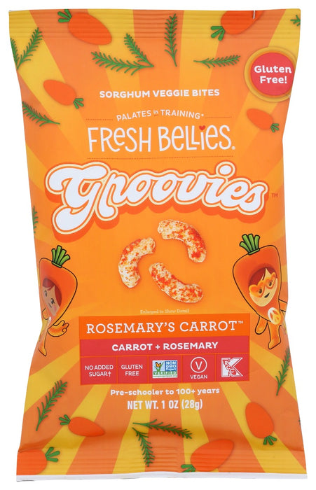 FRESH BELLIES: Baby Food Rosemary Carrot, 1 oz