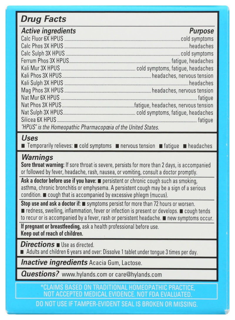 HYLAND: Cell Salt Bioplasma, 100 TB