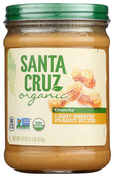 SANTA CRUZ: Peanut Btr Crn Ltrst Org, 16 OZ