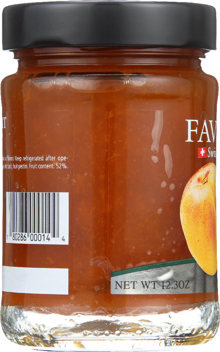 FAVORIT: Preserve Apricot, 12.3 oz