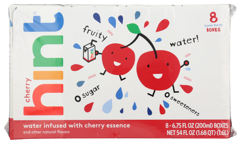 HINT: Water Infused Cherry Essence 8Pk, 54 fo