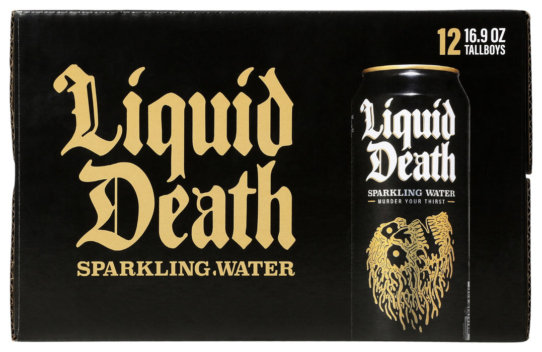 LIQUID DEATH: Water Sparkling Mountain, 202 fo