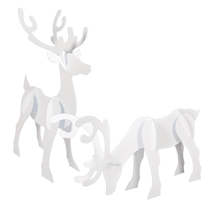 3-D Reindeer Props