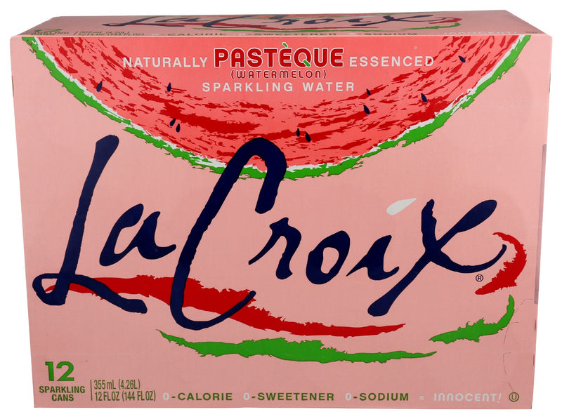 LA CROIX: Wtr Spark Wtrmln 12Pk12Z, 144 FO