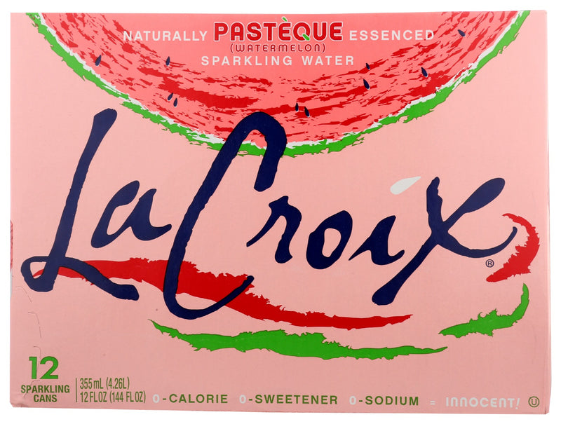 LA CROIX: Wtr Spark Wtrmln 12Pk12Z, 144 FO