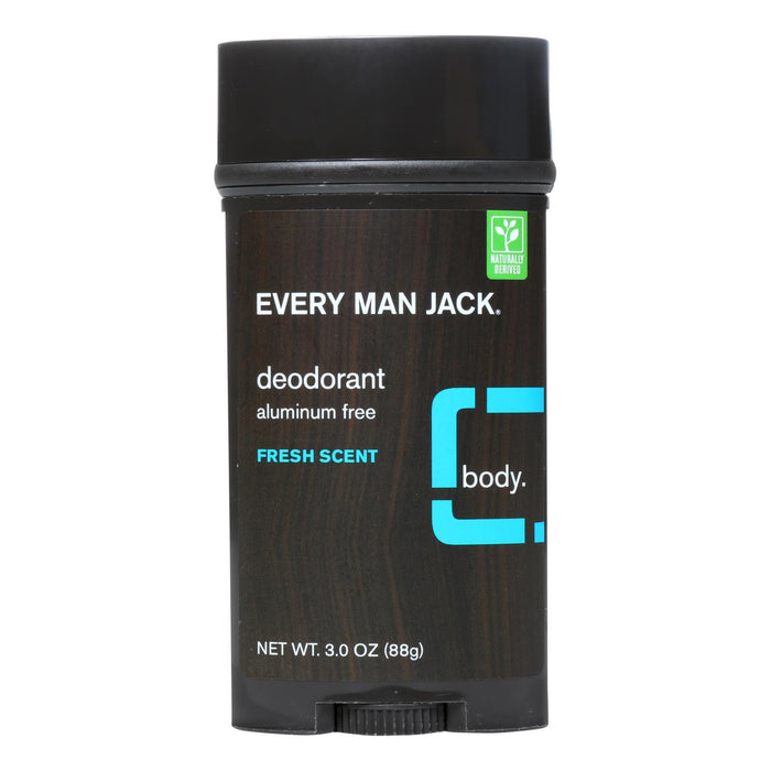 Every Man Jack Body Deodorant Fresh Scent 3 oz