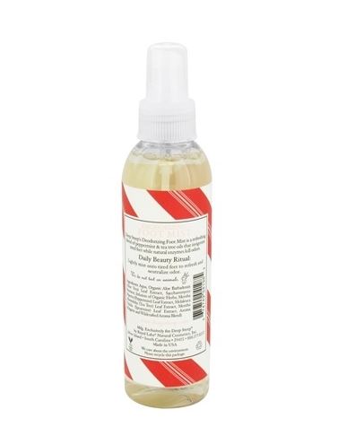DEEP STEEP: Deodorizing Foot Mist Candy Mint, 6 oz - No Brand For Less 