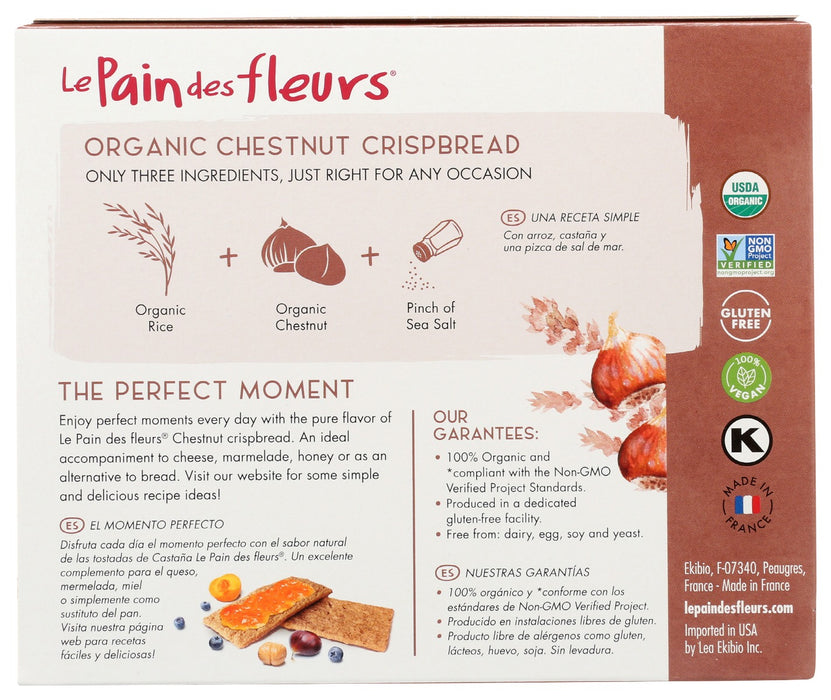 LE PAIN: Crispbread Chestnut, 4.41 oz