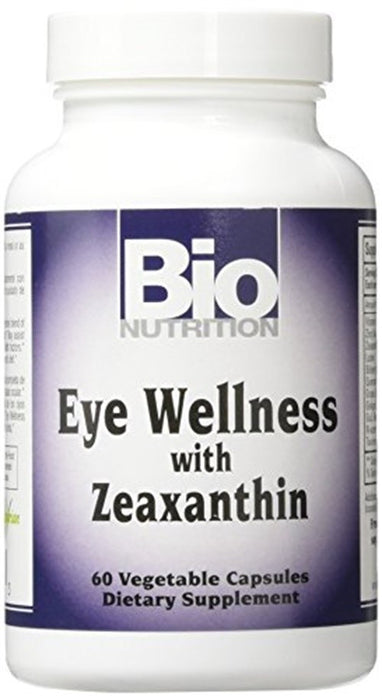 Bio Nutrition Eye Wellness with Zeaxanthin 60 Vege Capsules