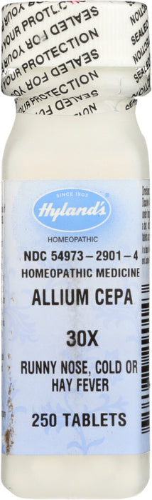 HYLAND: Allium Cepa 30X, 250 tablets