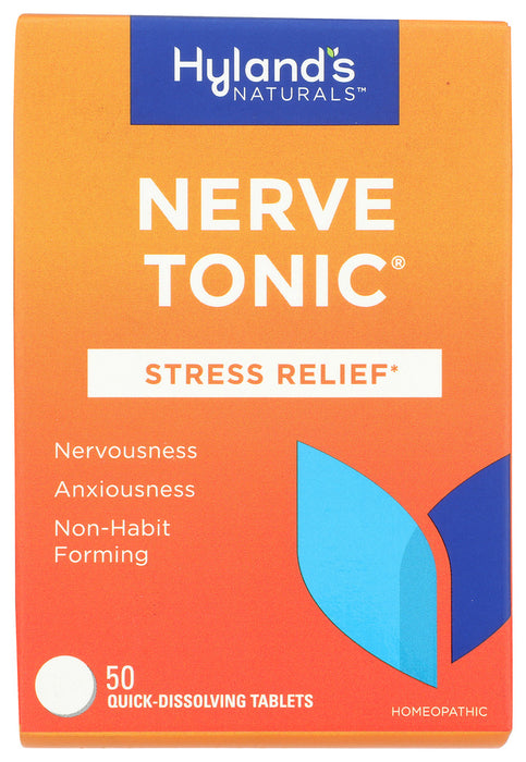 HYLAND: Nerve Tonic Tablets, 50 TB
