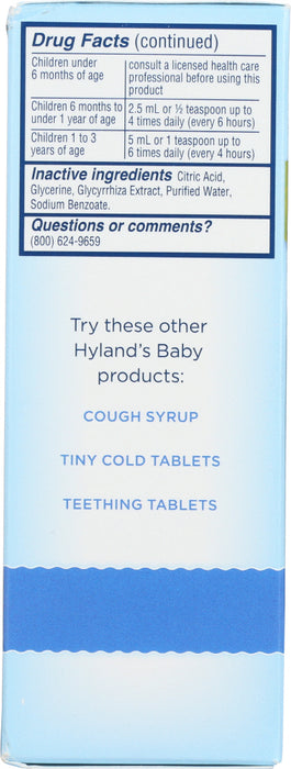 HYLAND: Baby Mucus & Cold Relief, 4 oz