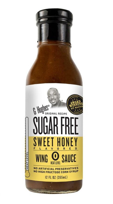 G HUGHES: Sauce Wing Sweet Honey, 12 oz