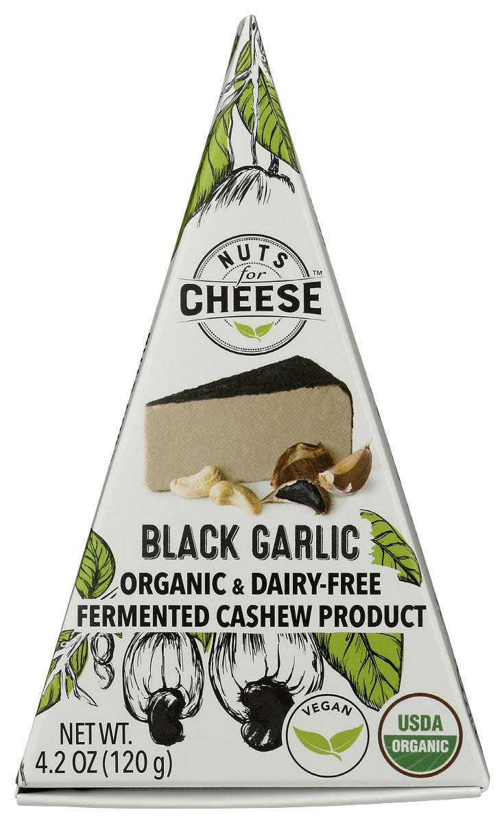 NUTS FOR CHEESE: Cheese Black Garlic Ew, 4.2 oz