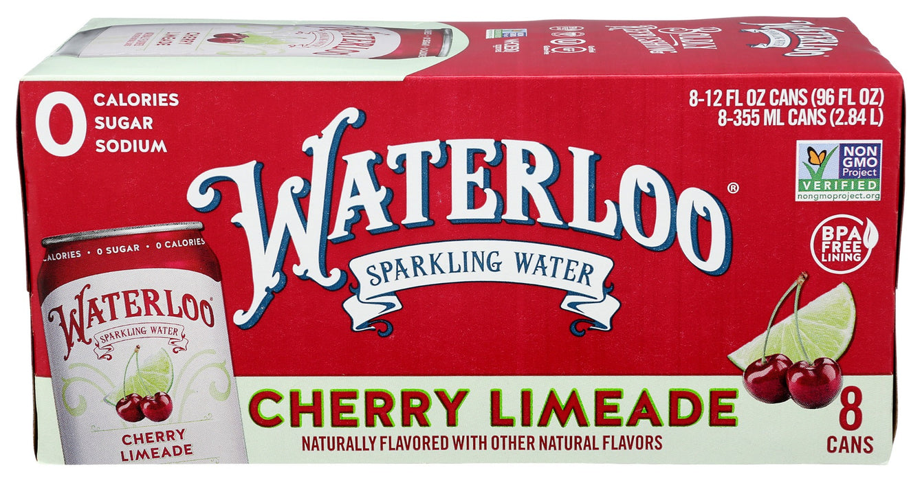 WATERLOO SPARKLING WATER: Sprklng Wtr Chry Lmd 8Pk, 96 FO