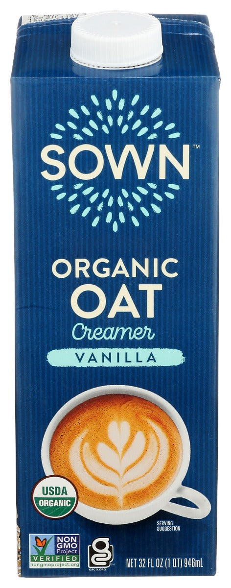 SOWN: Creamer Oat Vanilla, 32 oz