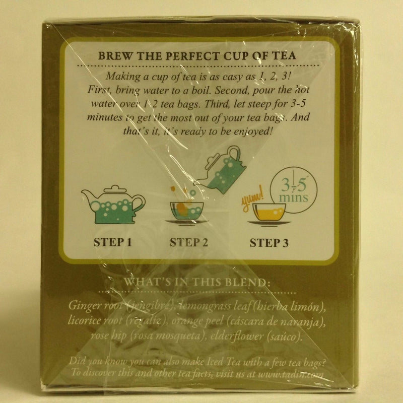 TADIN: Ginger Tea, 24 bags