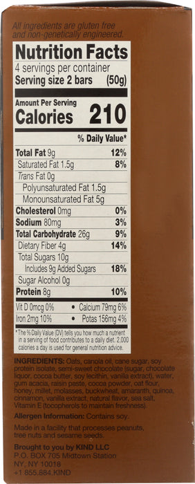 KIND: Dark Chocolate Protein Bar 4-1.76 oz, 7.04 oz