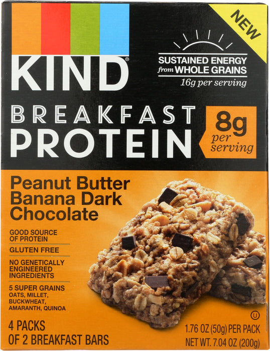 KIND: Bar Protein Peanut Banana Chocolate, 7.04 oz