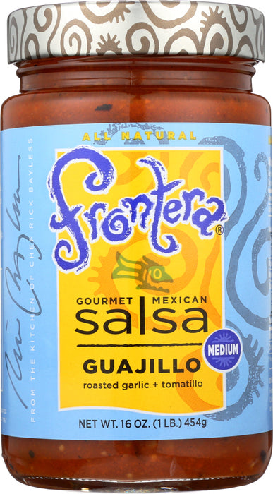 FRONTERA: Guajillo Mexican Salsa Medium, 16 oz