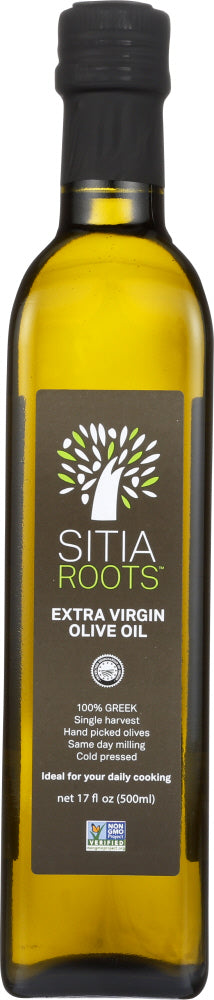 GAEA NORTH AMERICA: Sitia Roots Extra Virgin Olive Oil, 17 oz - No Brand For Less 