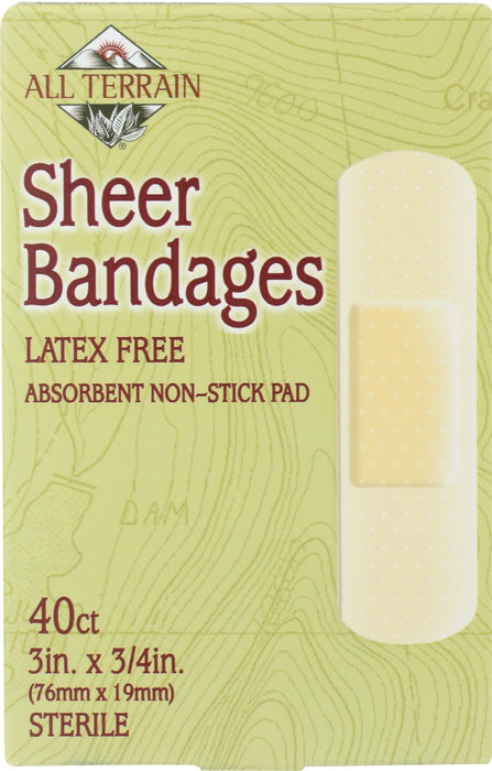 ALL TERRAIN: Sheer Bandages, 40 pc